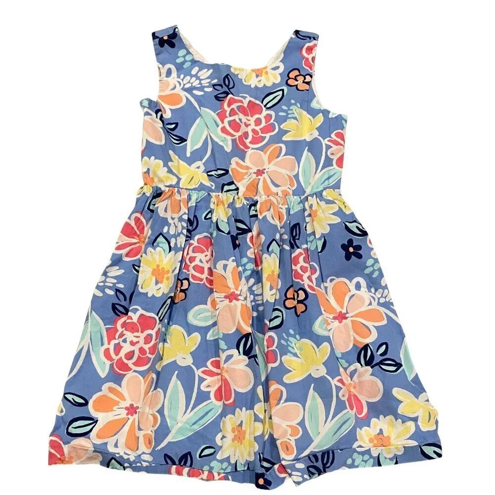 Gymboree Blue Floral Dress
